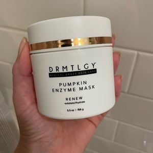 Drmtlgy pumpkin enzyme mask- used once